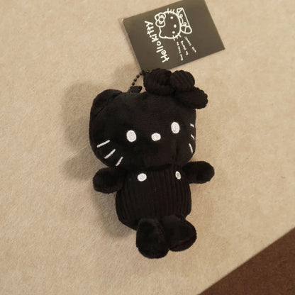 50th Anniversary Limited Edition Black HelloKitty Charm Plush Accessories