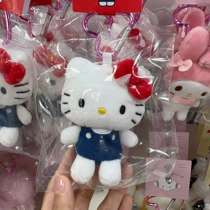 Blackpink-Heart Buckle HelloKitty Keychain Plush Doll Accessory